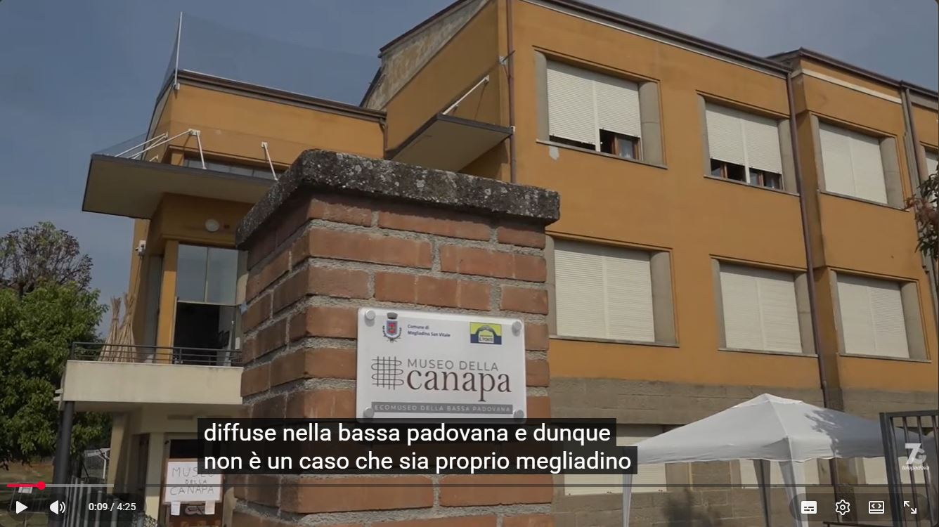 Servizio di Italia 7 Gold sul Museo della Canapa